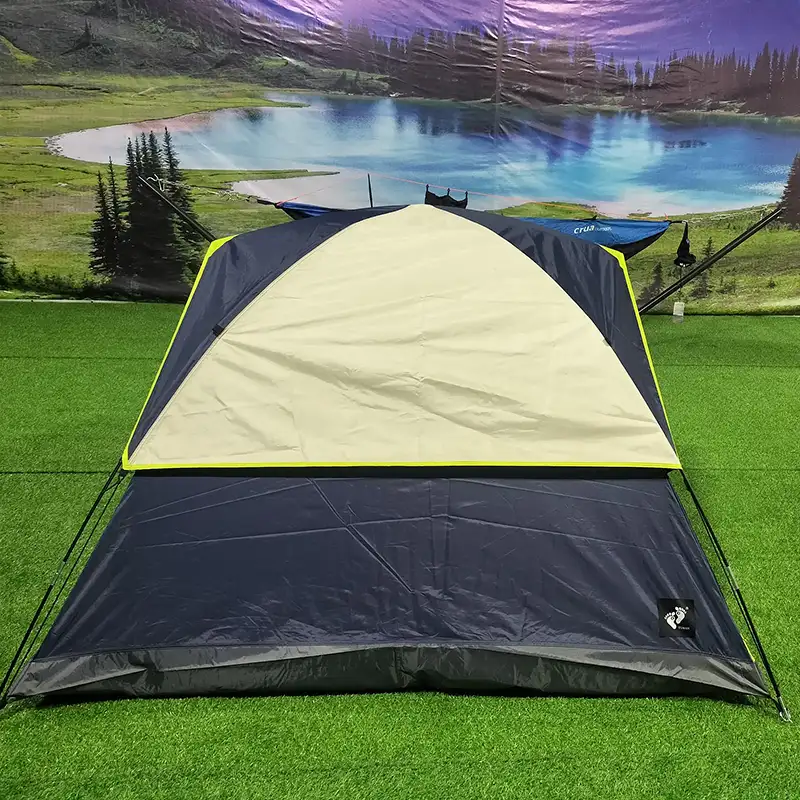 Longsen High Quality 2 4 6 Persons Custom Logo Waterproof Tents Quick Automatic Speed Open Beach Outdoor Camping Tent