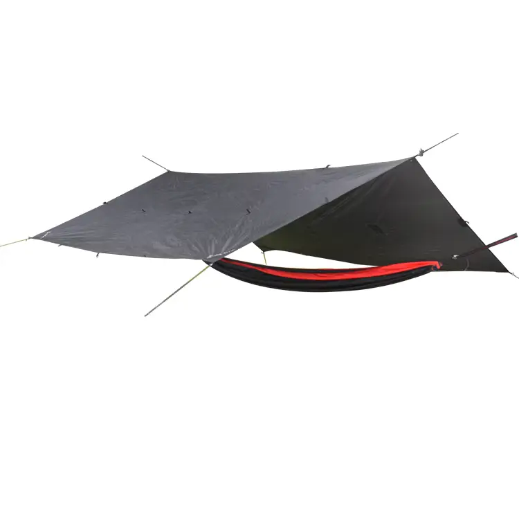 Waterproof Premium Ripstop Camping Nylon Shelter Waterproof Tent Tarp Lightweight Camp Rain Fly Hammock